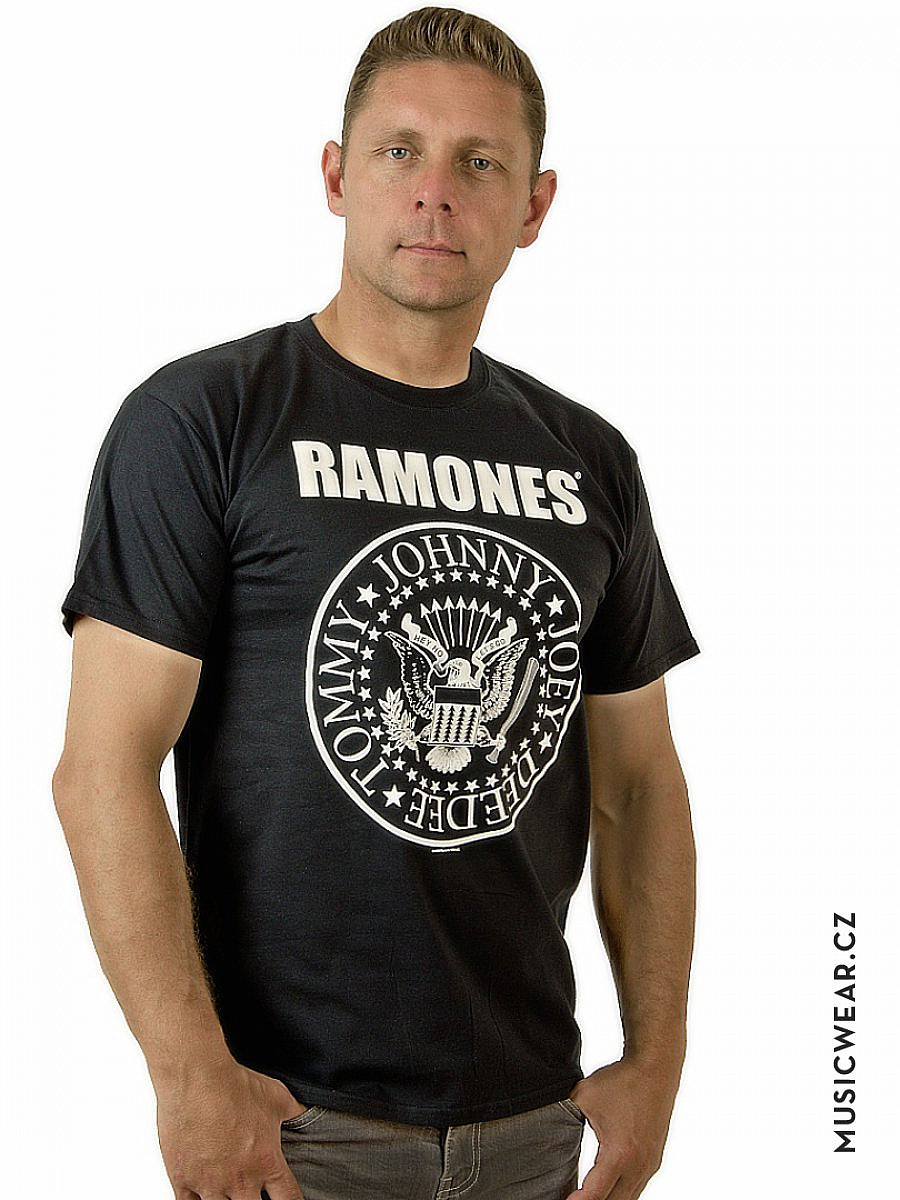 Ramones tričko, Hey Ho Front &amp; Back, pánské, velikost XL