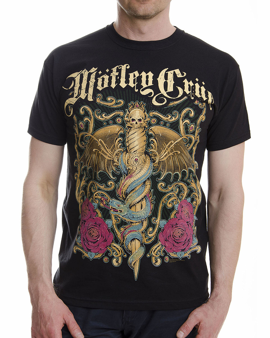 Motley Crue tričko, Exquisite Dagger, pánské, velikost M