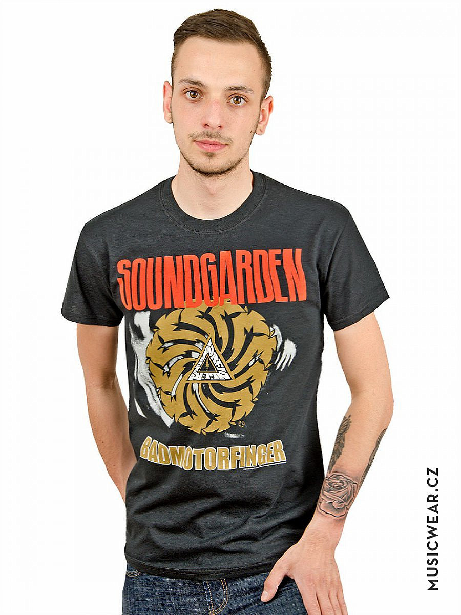 Soundgarden tričko, Badmotor Finger Black, pánské, velikost M