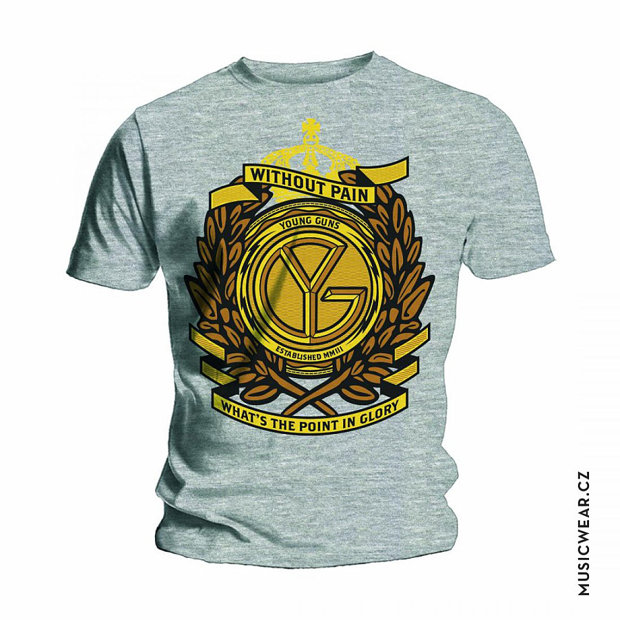 Young Guns tričko, Without Pain, pánské, velikost L