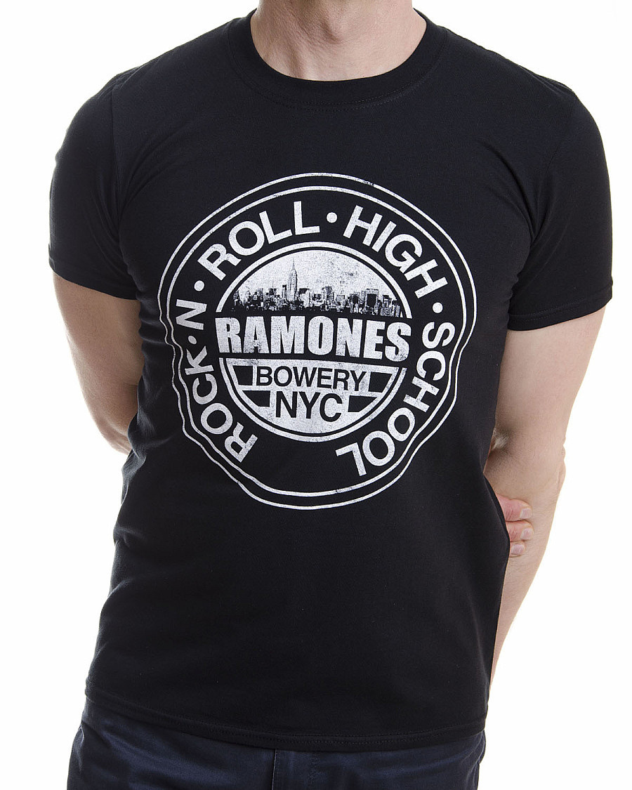 Ramones tričko, RNR Bowery, pánské, velikost L