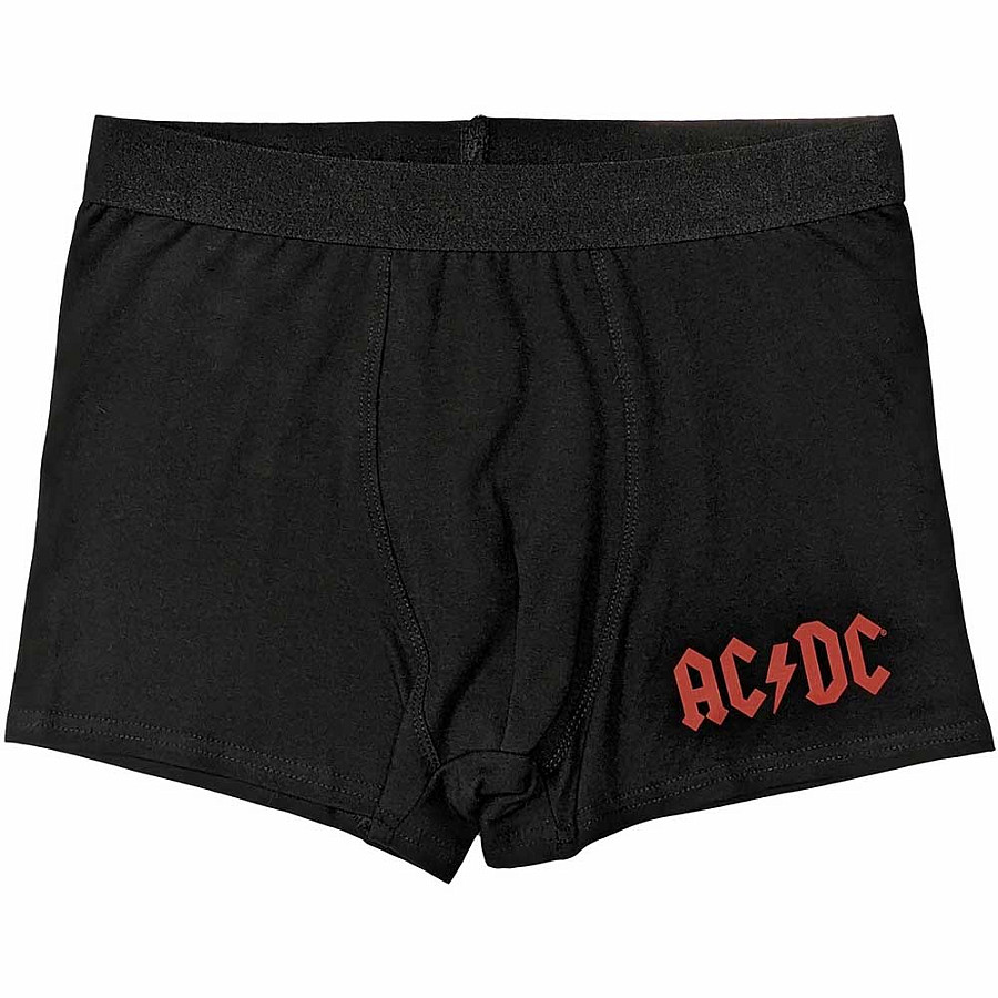 AC/DC boxerky CO+EA, Logo Black, pánské, velikost S