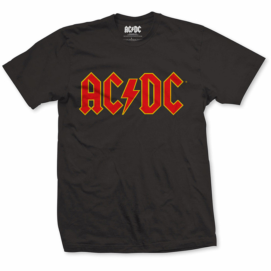 AC/DC tričko, Logo, pánské, velikost M
