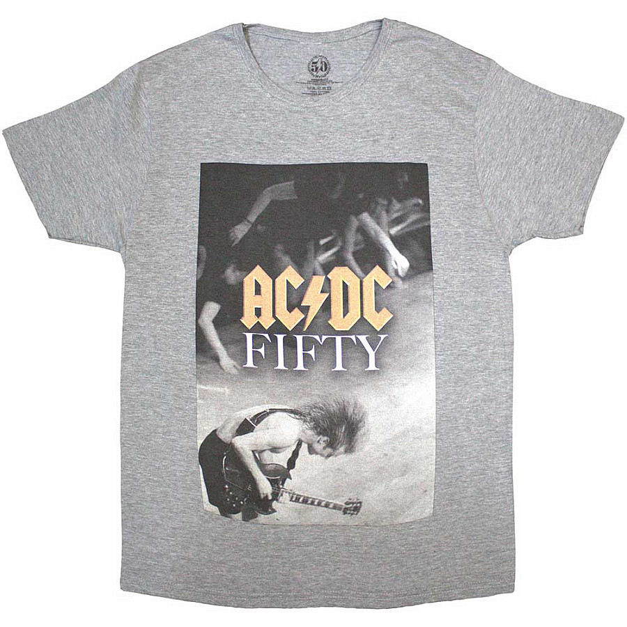 AC/DC tričko, Angus Stage Grey, pánské, velikost M