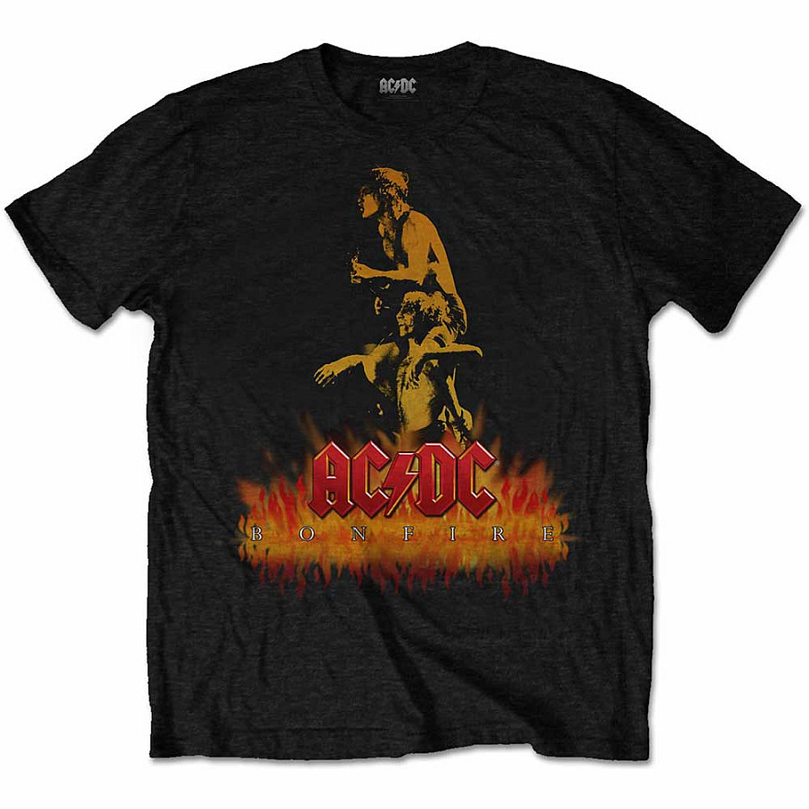 AC/DC tričko, Bonfire Black, pánské, velikost L