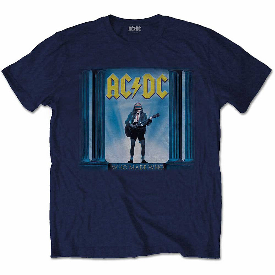 AC/DC tričko, Who Made Who Blue, pánské, velikost XL