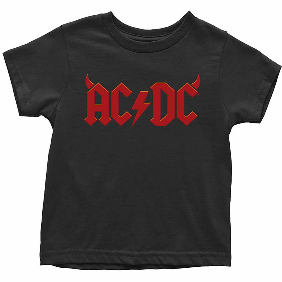 AC/DC tričko, Horns Black, dětské, velikost M dětská velikost M (2 roky)