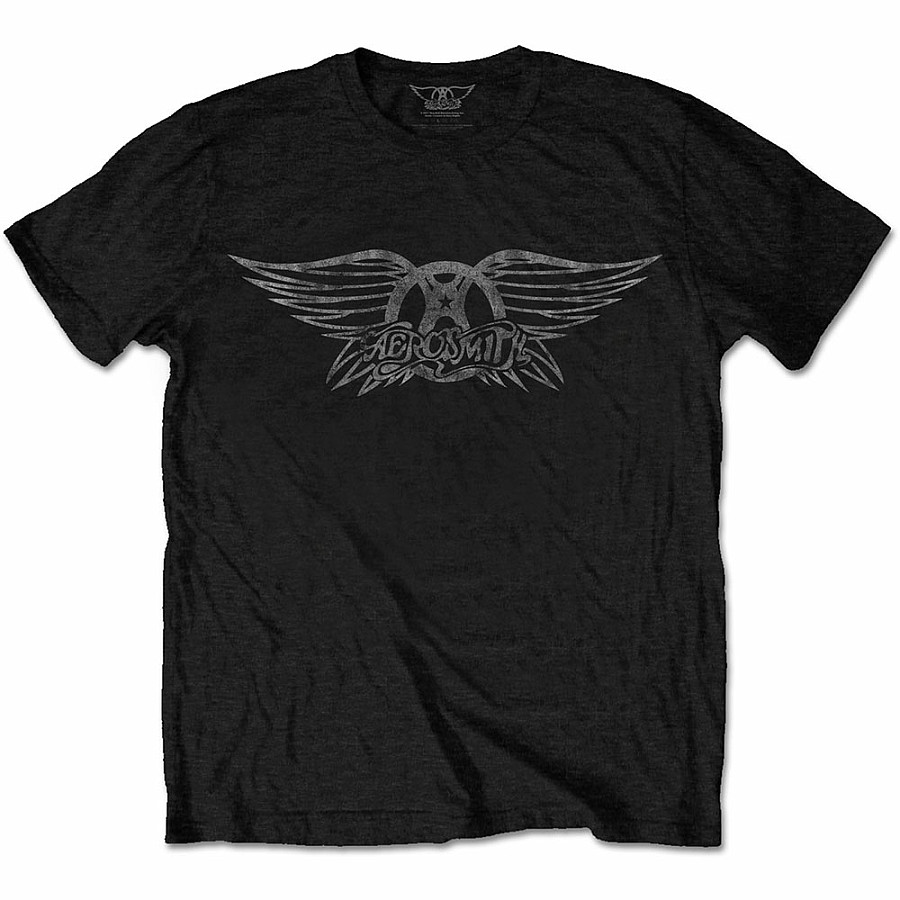 Aerosmith tričko, Vintage Logo, pánské, velikost S