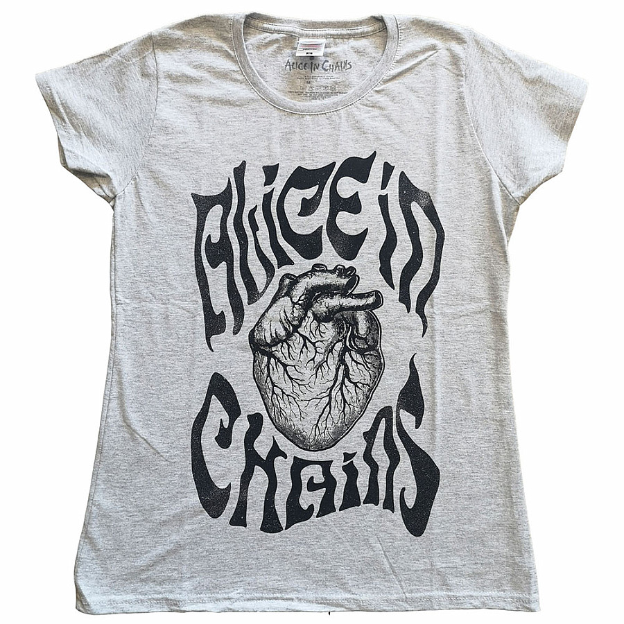 Alice in Chains tričko, Transplant Girly Grey, dámské, velikost XXL