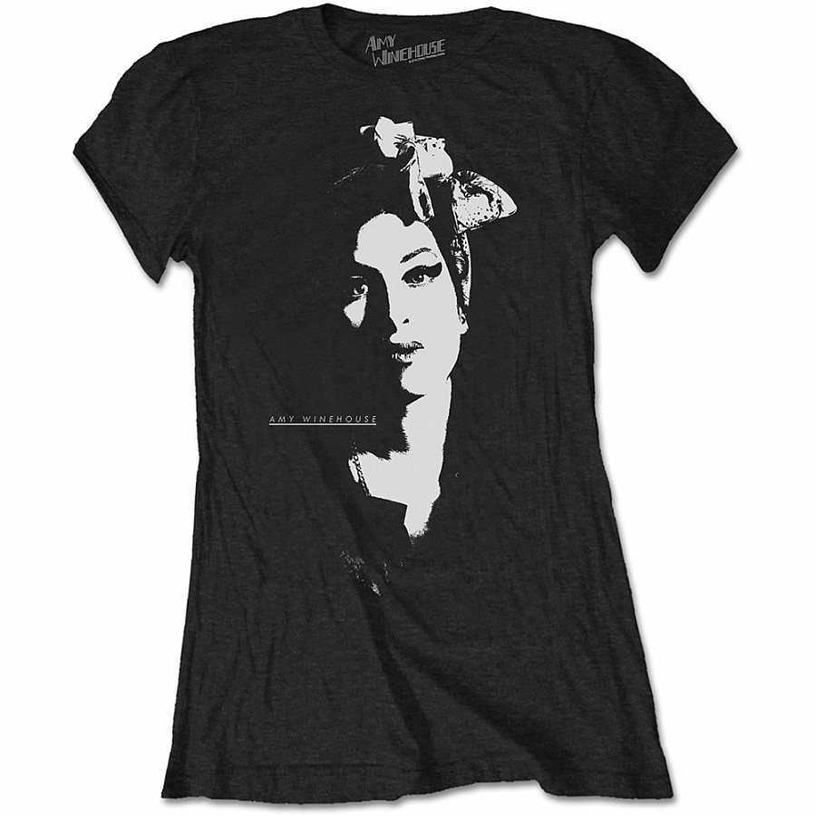 Amy Winehouse tričko, Scarf Portrait, dámské, velikost L