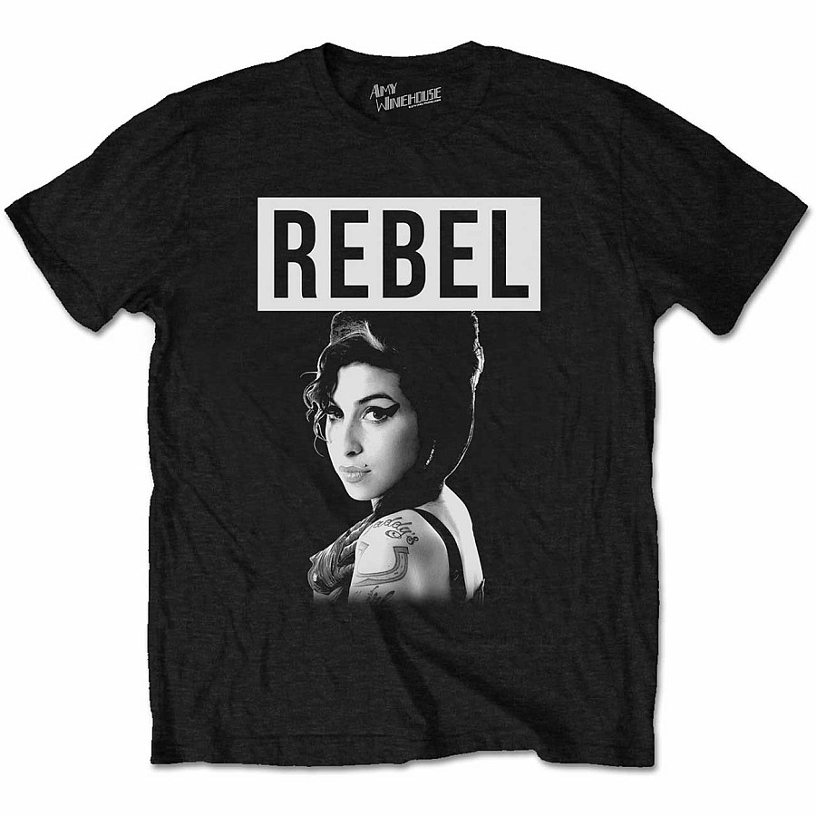 Amy Winehouse tričko, Rebel, pánské, velikost XXL