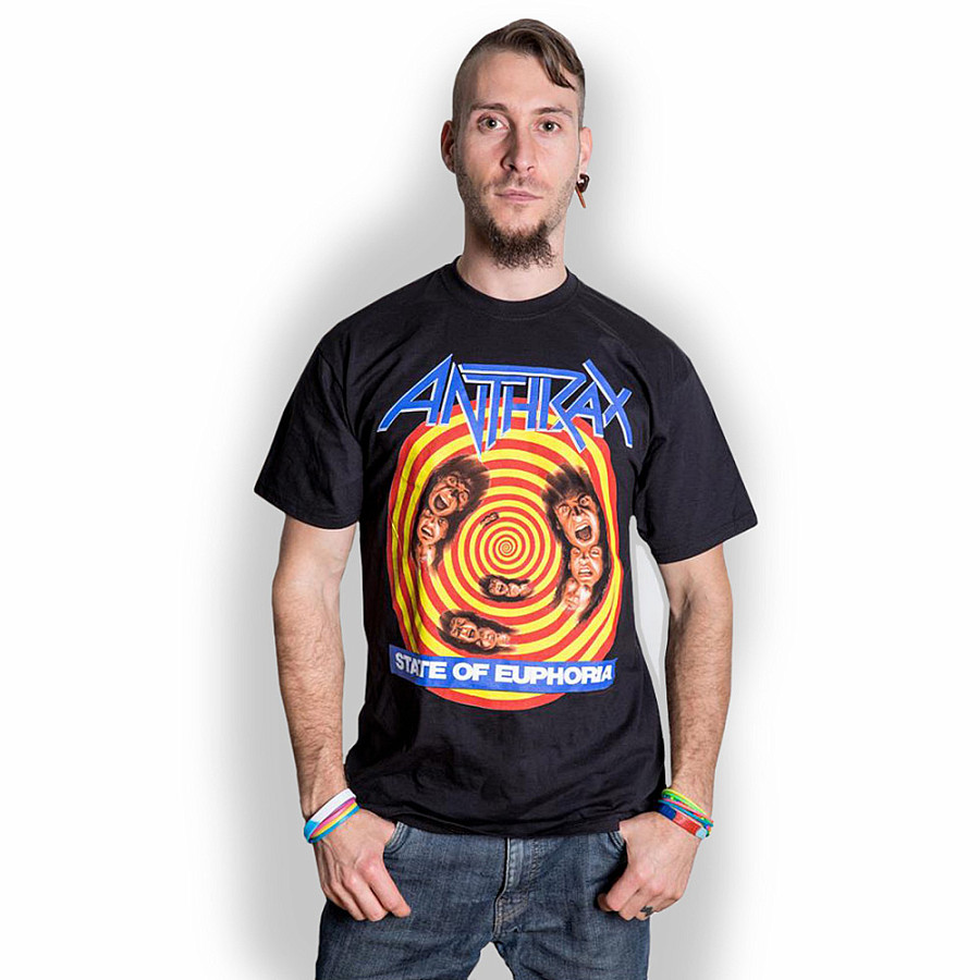 Anthrax tričko, State of Euphoria, pánské, velikost XL