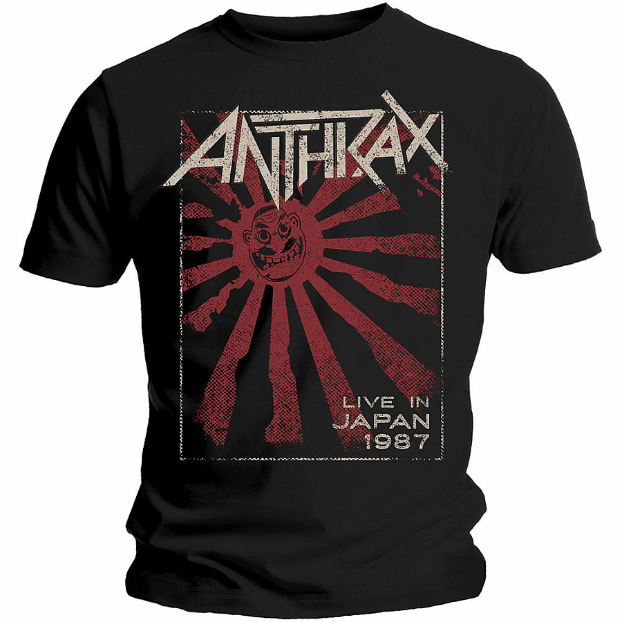 Anthrax tričko, Live in Japan, pánské, velikost S