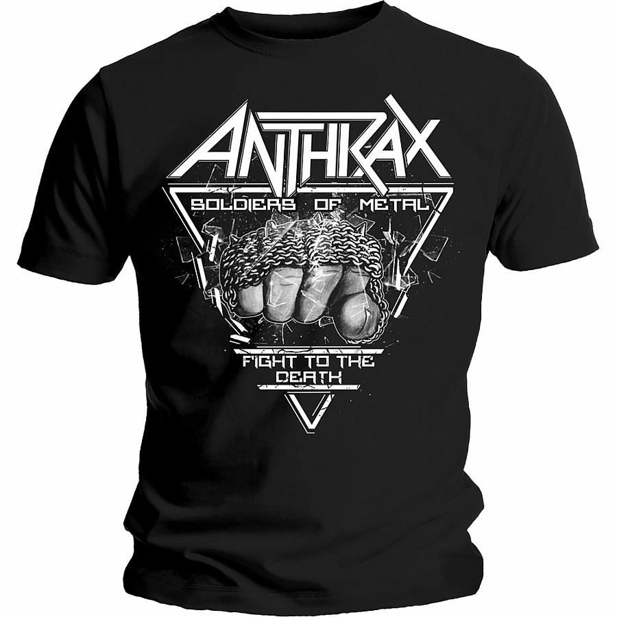 Anthrax tričko, Soldier Of Metal FTD, pánské, velikost M