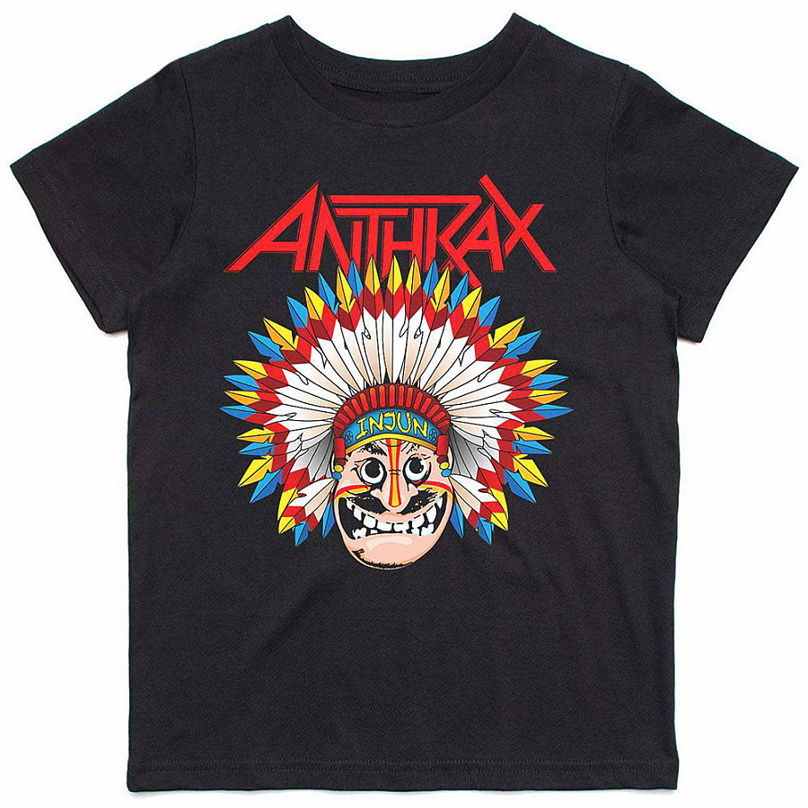 Anthrax tričko, War Dance Black, dětské, velikost XL velikost XL (12-13 let)