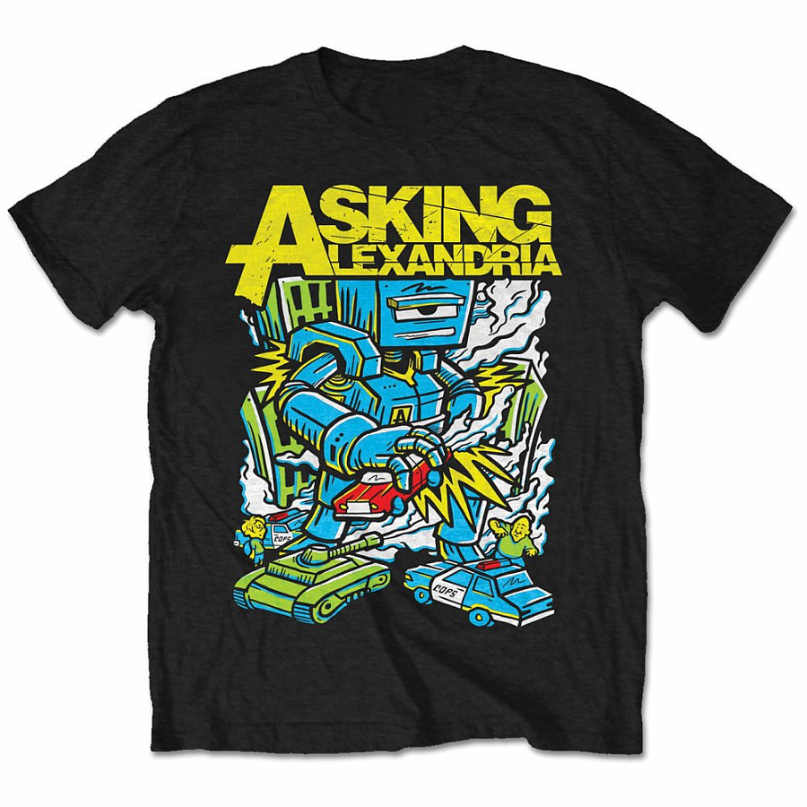 Asking Alexandria tričko, Killer Robot, pánské, velikost M