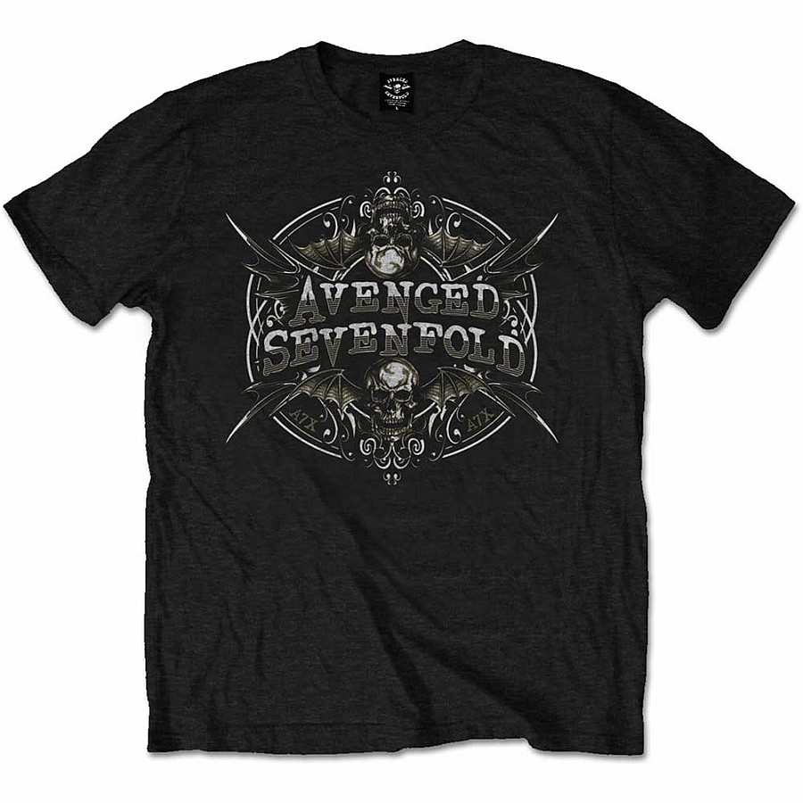 Avenged Sevenfold tričko, Reflections Black, pánské, velikost XL
