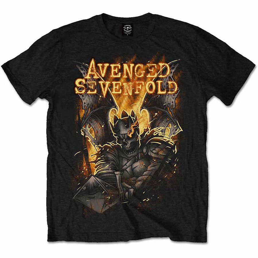Avenged Sevenfold tričko, Atone Black, pánské, velikost L