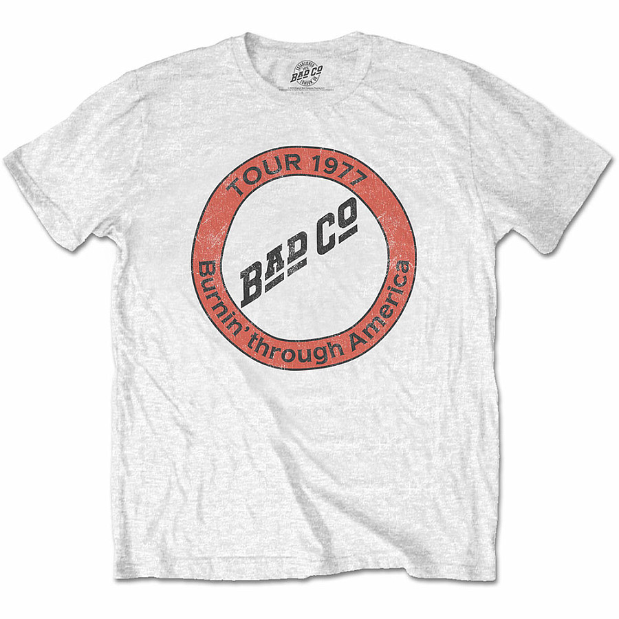 Bad Company tričko, Burnin&#039; Through America, pánské, velikost L