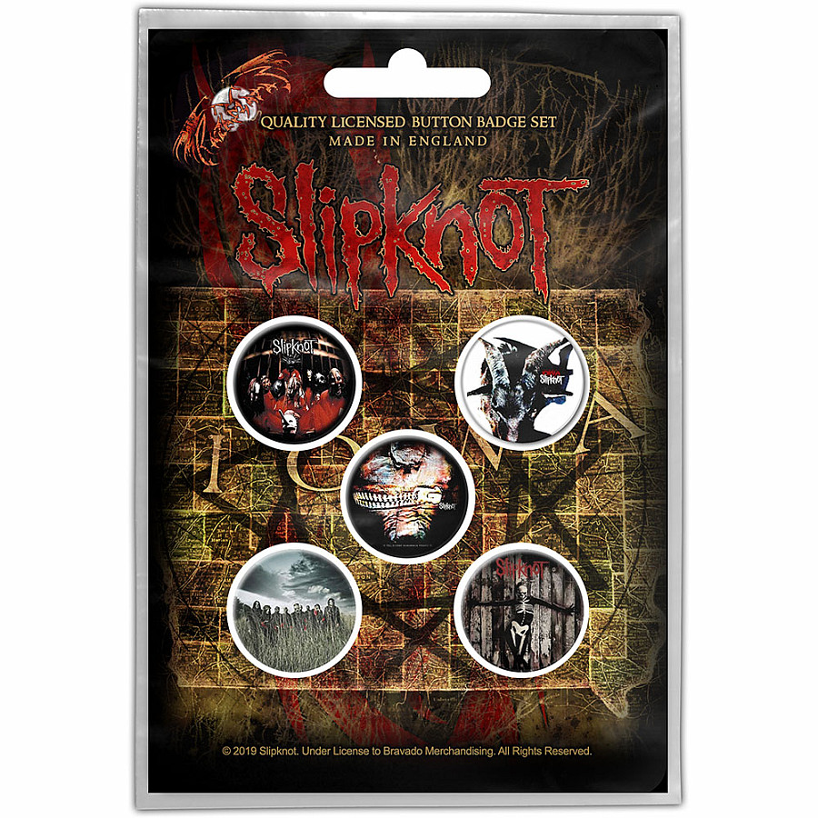 Slipknot set 5-ti placek, Albums, uni