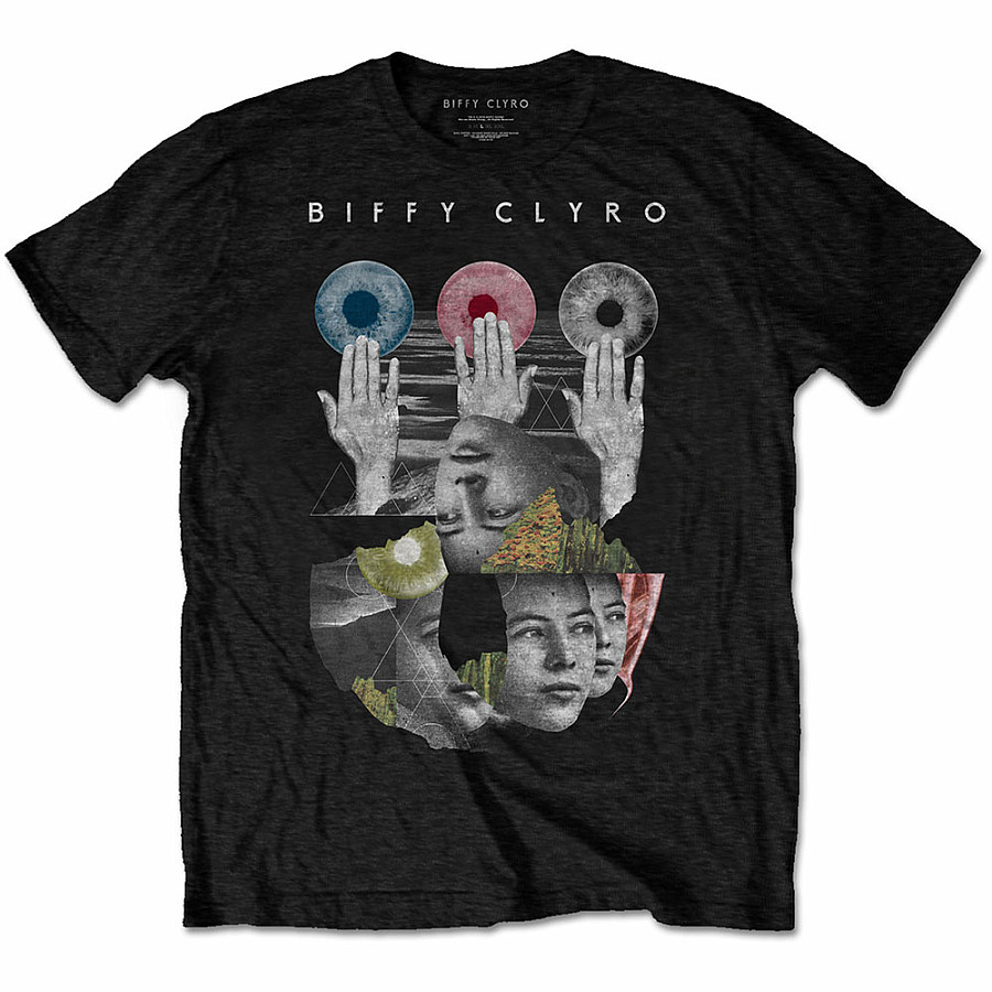 Biffy Clyro tričko, Hands Black, pánské, velikost L