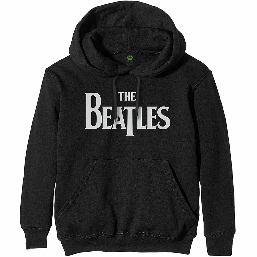 The Beatles mikina, Drop T Logo Black, pánská, velikost XL