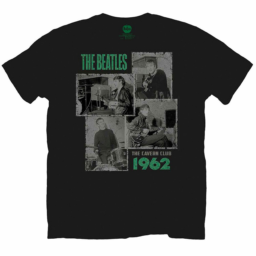 The Beatles tričko, Cavern Shots 1962, pánské, velikost XXL