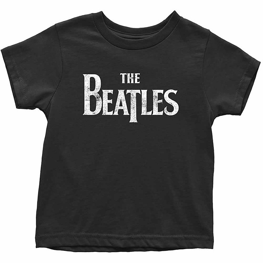 The Beatles tričko, Drop T Logo Todler Black, dětské, velikost XXL velikost XXL (4 roky)