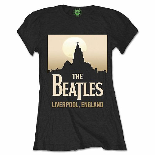 The Beatles tričko, Liverpool England Girly, dámské, velikost S