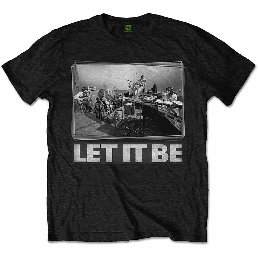 The Beatles tričko, Let It Be Studio, pánské, velikost S