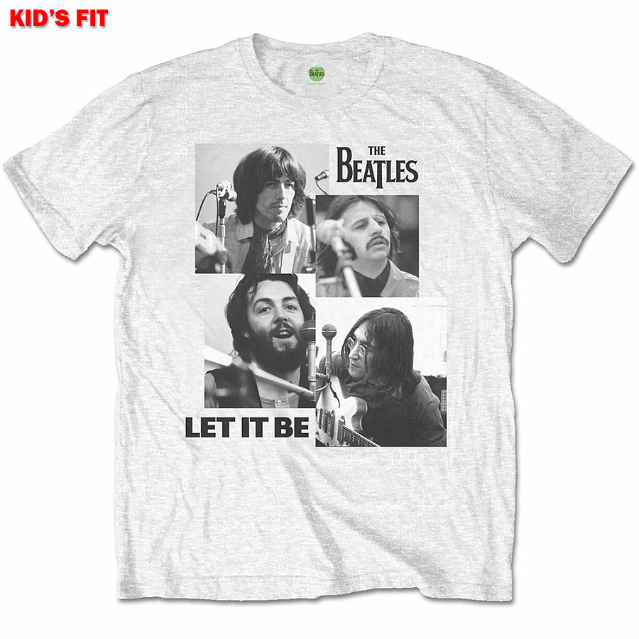 The Beatles tričko, Let it Be White, dětské, velikost S velikost S věk (1-2 roky)