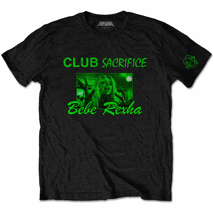 Bebe Rexha tričko, Club Sacrifice Black, pánské, velikost M