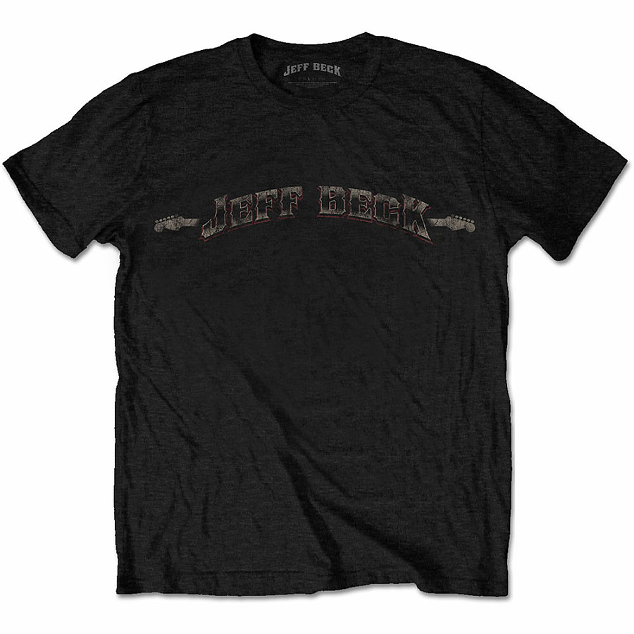 Jeff Beck tričko, Vintage Logo, pánské, velikost L