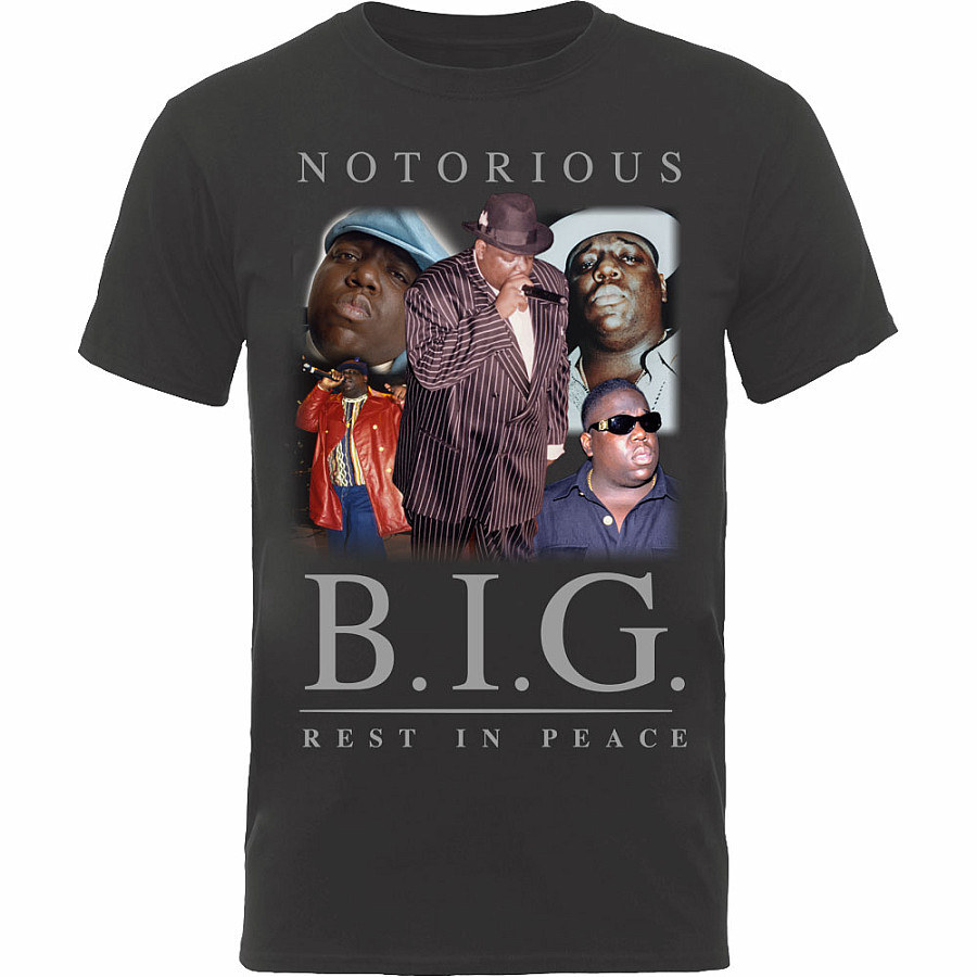 Notorious B.I.G. tričko, Collage, pánské, velikost M