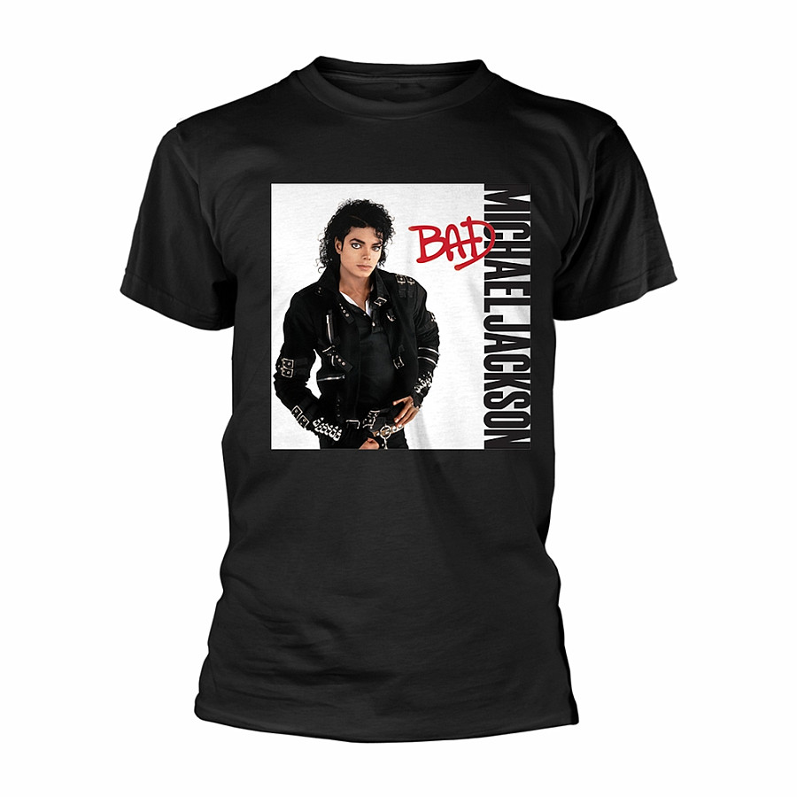 Michael Jackson tričko, Bad Black, pánské, velikost L