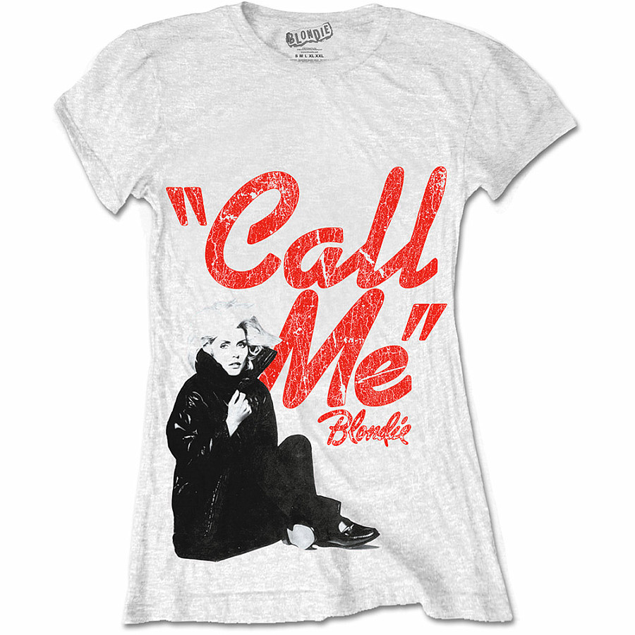 Blondie tričko, Call Me, dámské, velikost XXL