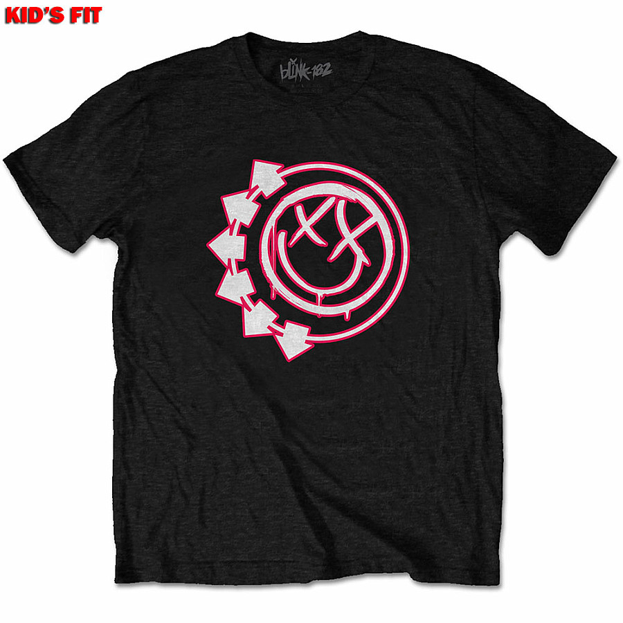 Blink 182 tričko, Six Arrow Smiley, dětské, velikost M velikost M věk (7-8 let)