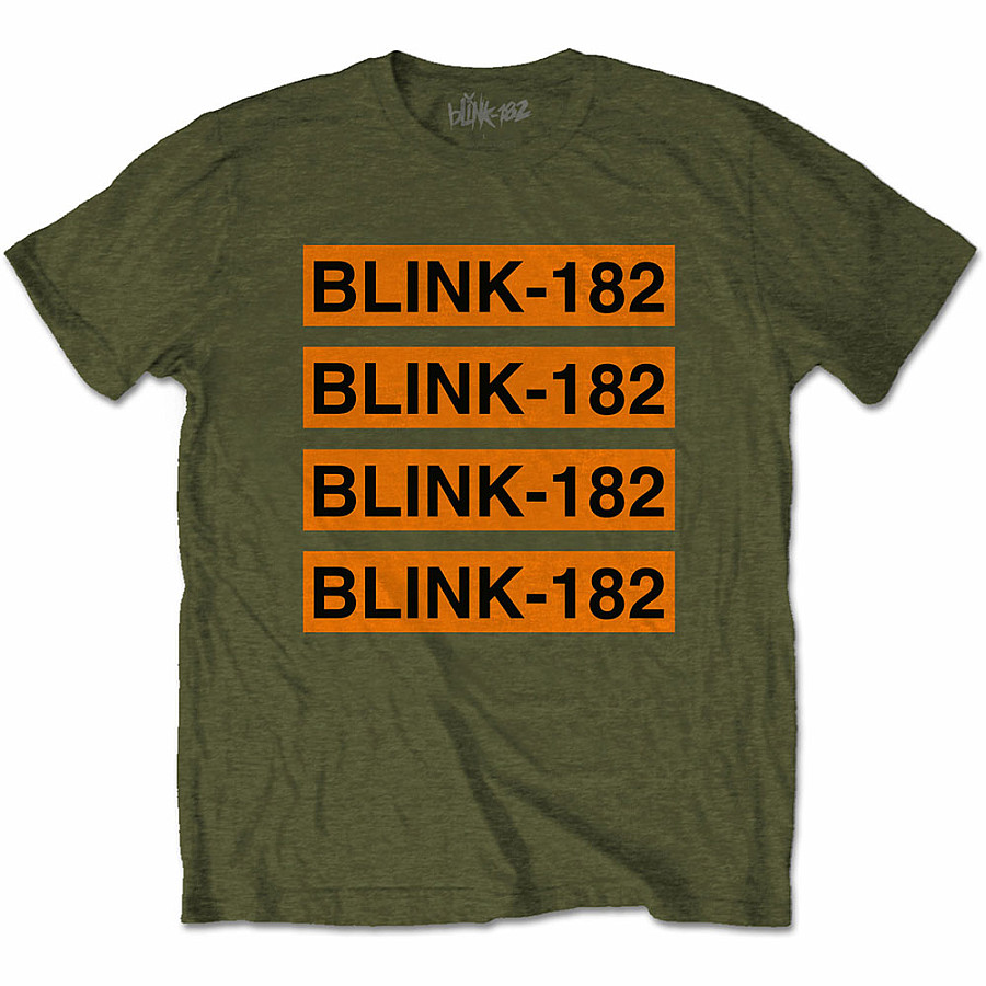 Blink 182 tričko, Log Repeat, pánské, velikost S