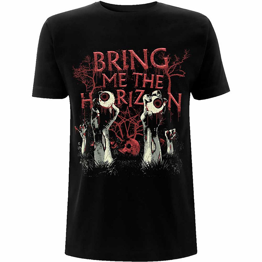 Bring Me The Horizon tričko, Graveyard Eyes Black, pánské, velikost L