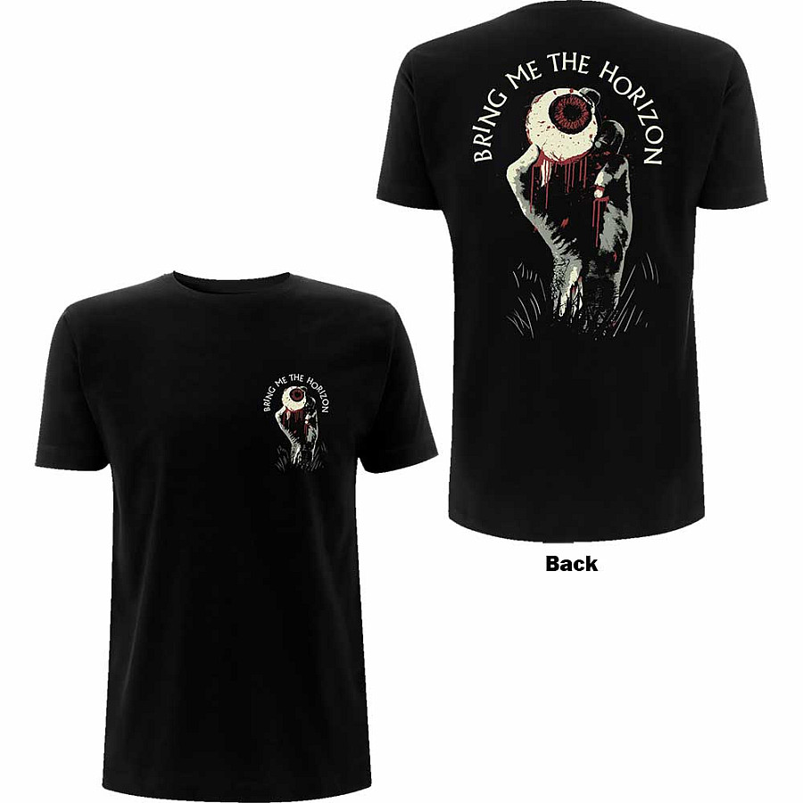 Bring Me The Horizon tričko, Zombie Eye BP Black, pánské, velikost XL