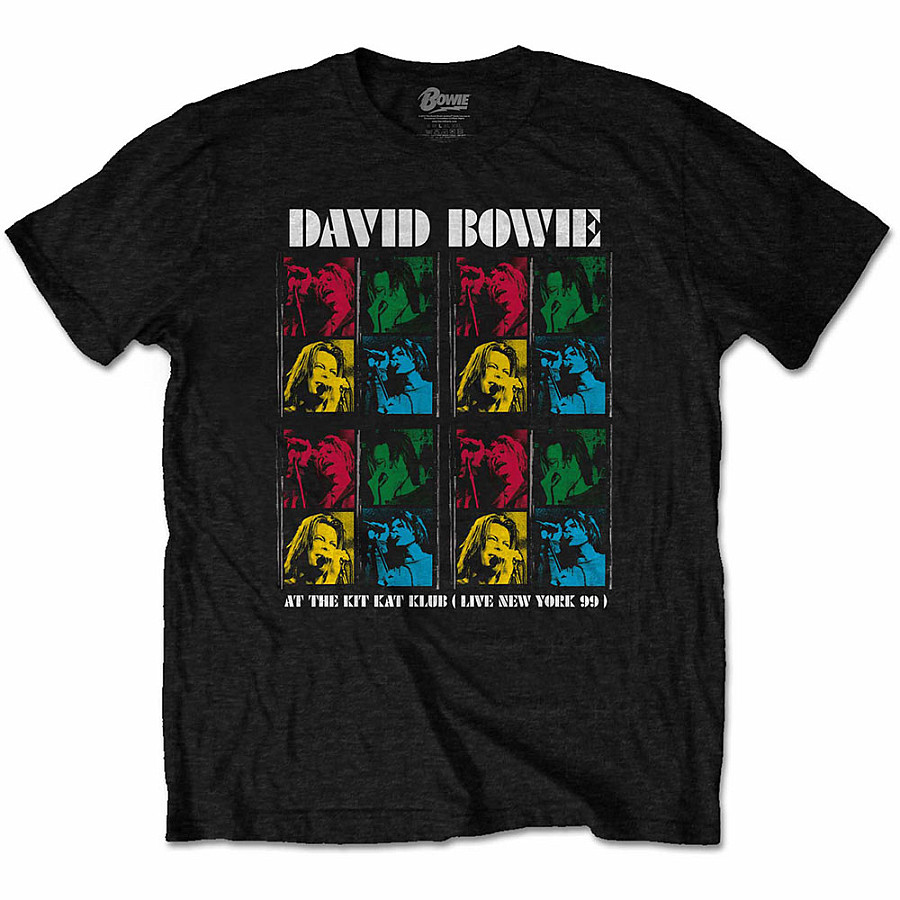 David Bowie tričko, Kit Kat Klub Black, pánské, velikost M