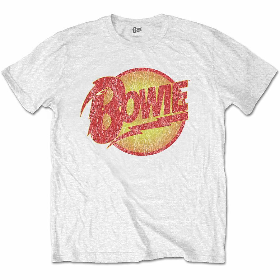 David Bowie tričko, Vintage Diamond Dogs Logo, pánské, velikost S