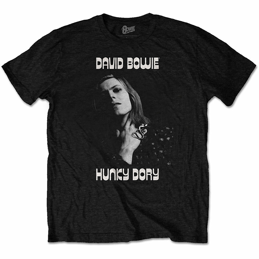 David Bowie tričko, Hunky Dory 1 Black, pánské, velikost S
