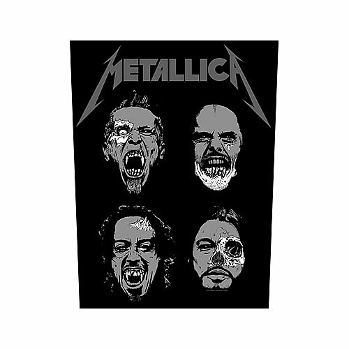 Metallica nášivka na záda 30x27x36 cm, Undead