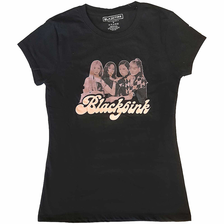 BlackPink tričko, Photo Black, dámské, velikost XXL