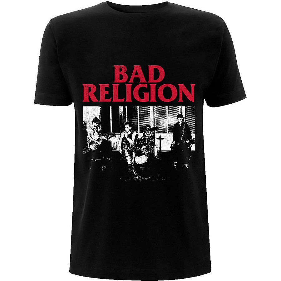 Bad Religion tričko, Live 1980 Black, pánské, velikost XXL