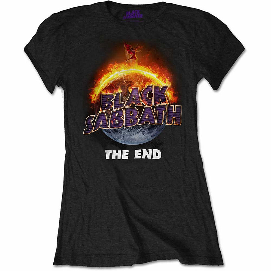 Black Sabbath tričko, The End, dámské, velikost XL