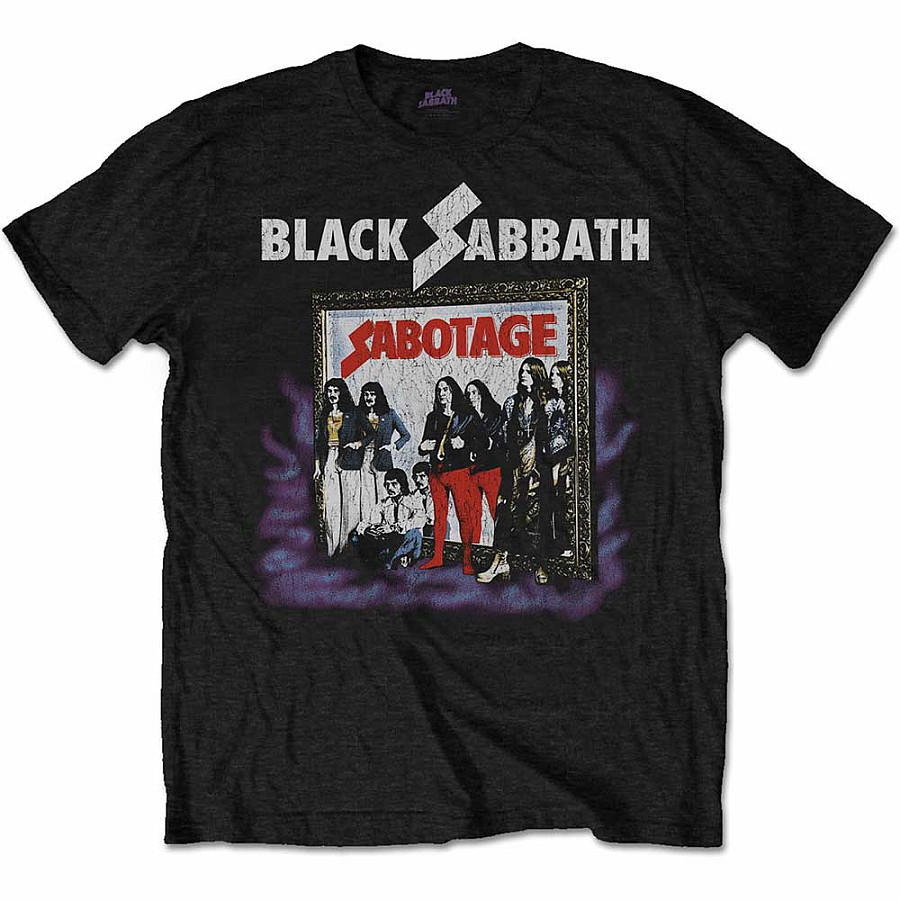 Black Sabbath tričko, Sabotage Vintage, pánské, velikost XXL