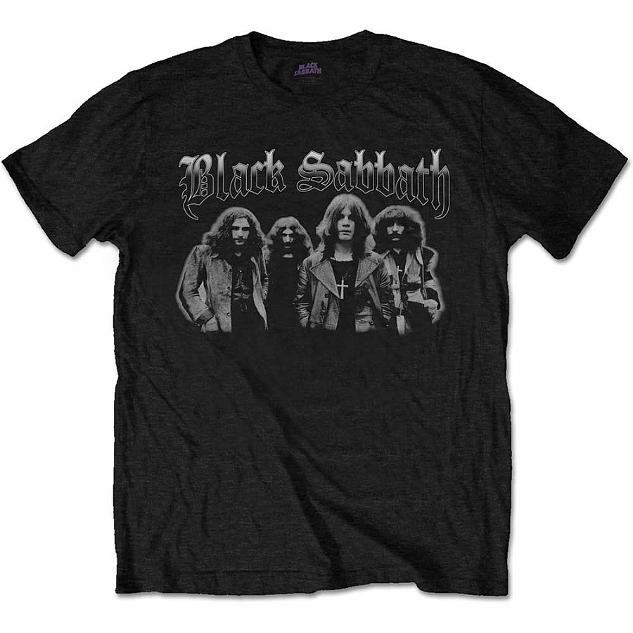 Black Sabbath tričko, Greyscale Group Black, pánské, velikost XL