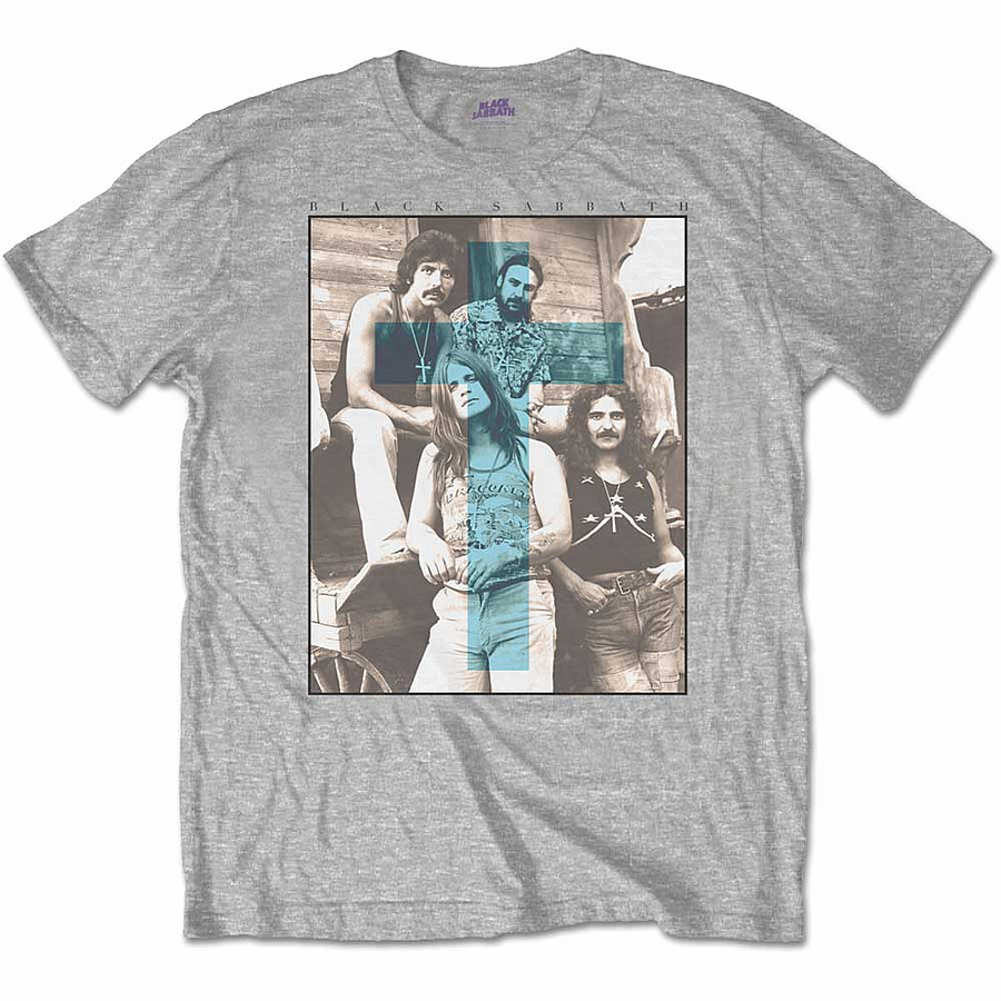 Black Sabbath tričko, Blue Cross, pánské, velikost L